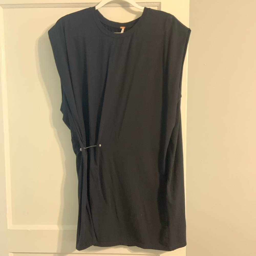 Free People Black Mini Dress